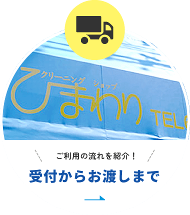 ご利用の流れを紹介！受付からお渡しまで